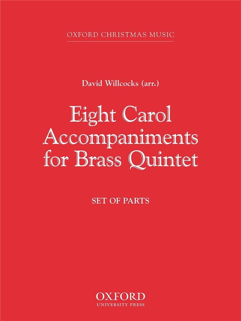 Eight Carol Accompaniments for Brass a 5